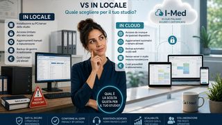 Confronto tra gestionale medico in cloud e software installato in locale