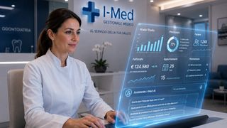 Intelligenza artificiale integrata nel gestionale medico I-Med, tra vantaggi operativi e GDPR